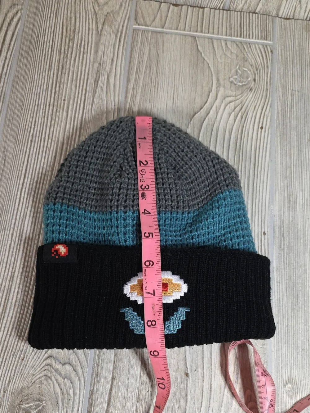 Super Mario Bros. Fire Flower Knit Beanie Knit Winter Hat